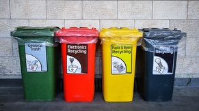 Solid Waste Recycling Bins